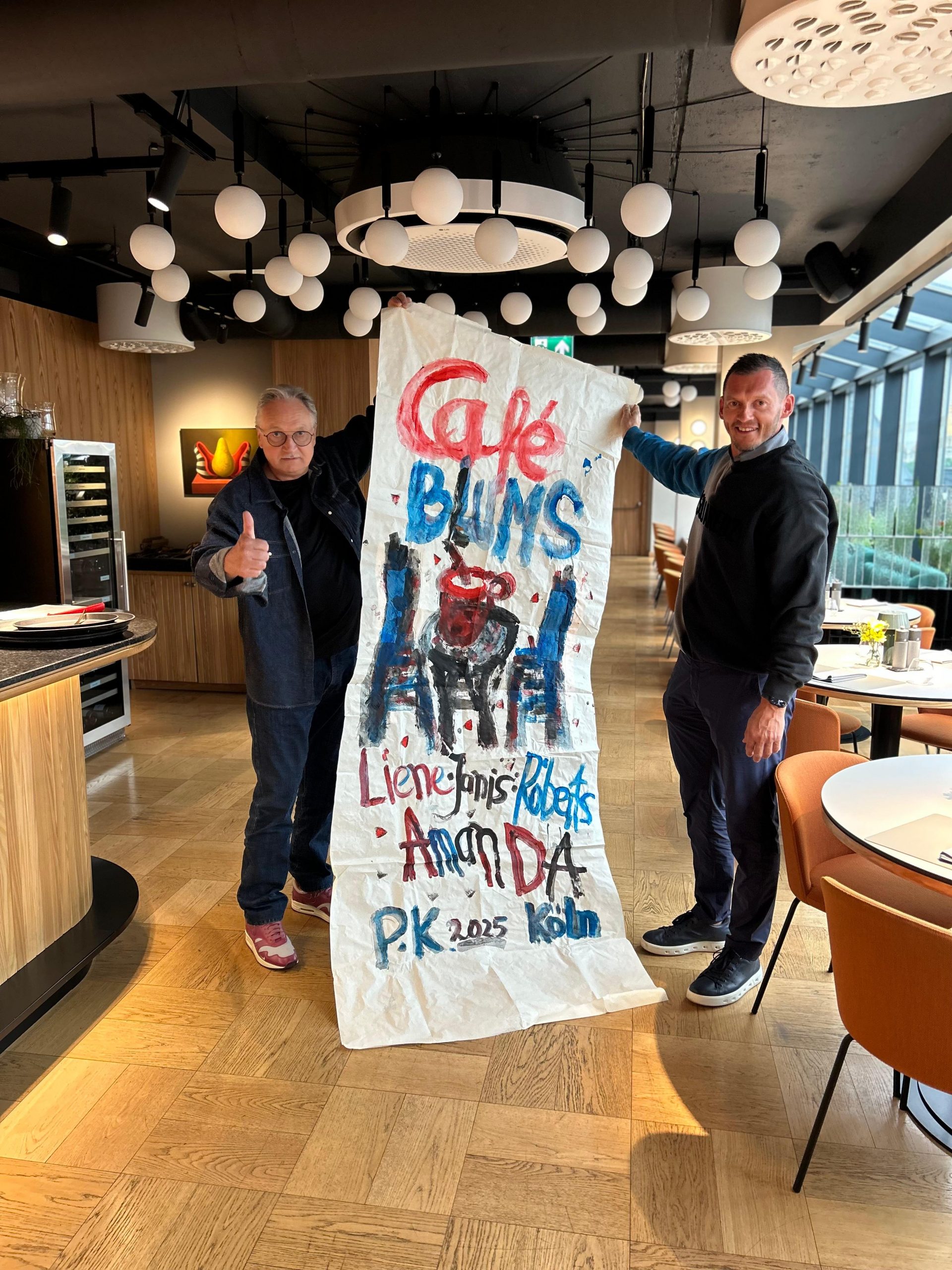 Ernst Jockels schnell Janis Blums Bild von Peter Krueger