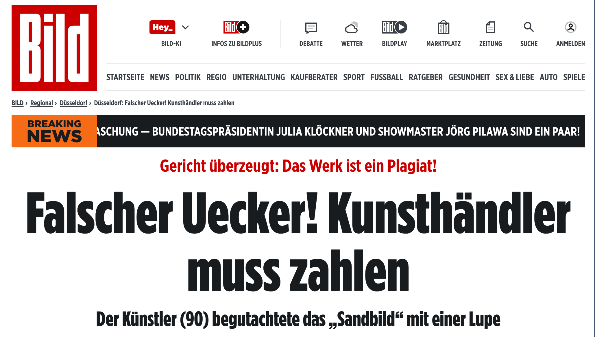 Urteil gegen Jockels - log Uecker?