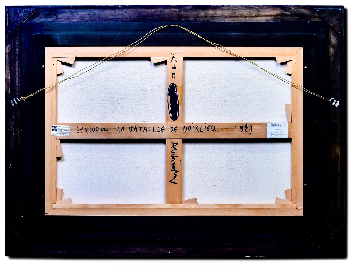 Pierre Alechinsky - rear view